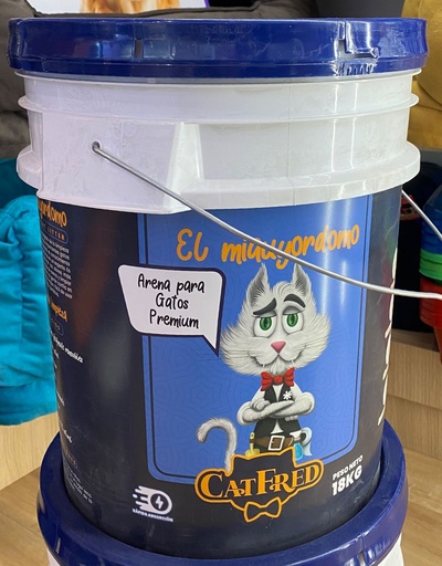 [PTFLIASCFAL18] ARENA PARA GATOS CATFRED LAVANDA 18 KG